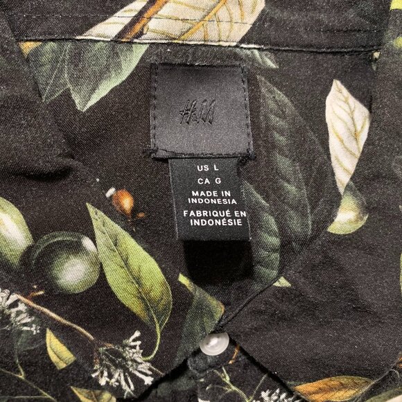 men's h&m button long sleeve - Picture 2 of 2